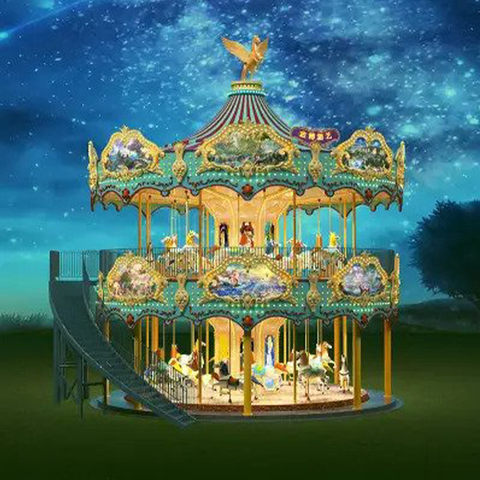 Luxury Double Decker Carousel